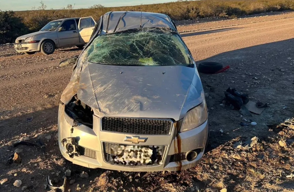 La baja velocidad a la que transitaba fue el factor determinante para que el incidente no terminara en una tragedia mayor -foto Pablo Zeta.