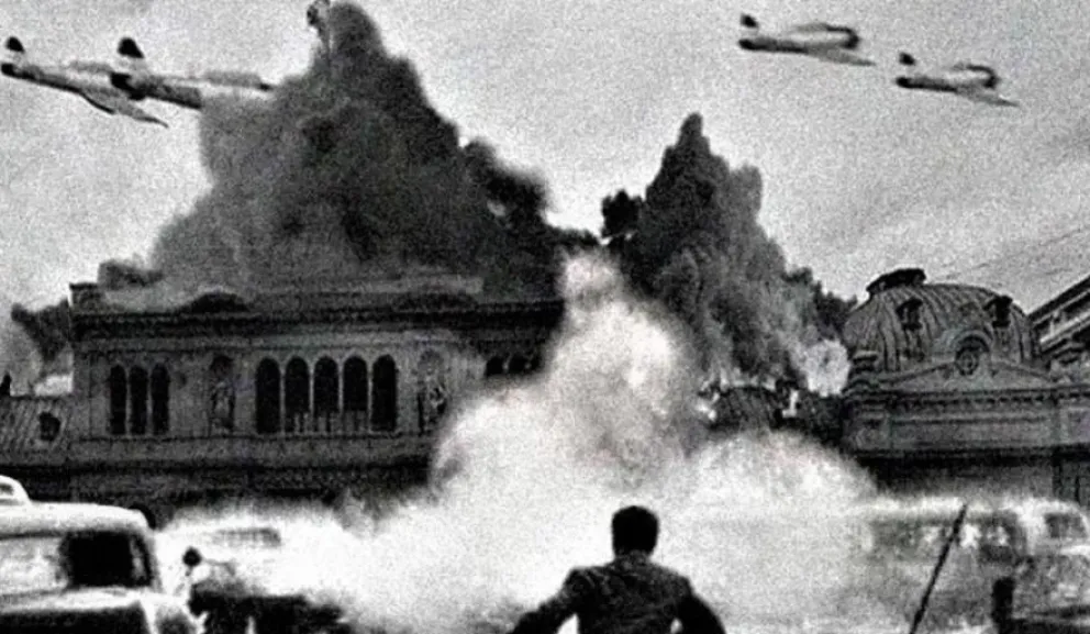 Apenas un día antes del bombardeo, el Congreso de la Nación había sancionado la Ley 14.408, que dispuso la provincialización de varios territorios nacionales.