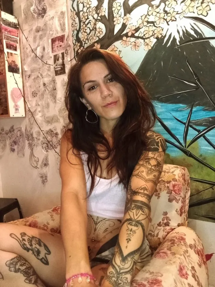 Yamila Ramírez es la tatuadora que lleva adelante la campaña. Foto:  Yamila Ramírez 