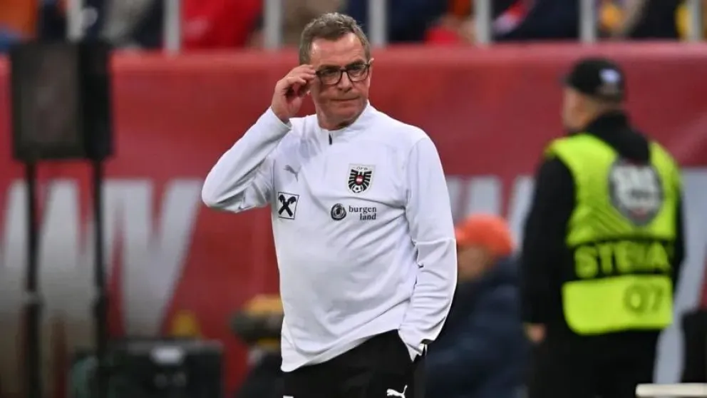 El DT de Austria, Ralf Rangnick.