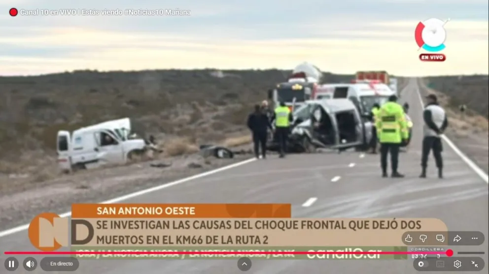 Todavía no se dispone de datos oficiales sobre la identidad o la residencia de las víctimas fatales. Foto gentileza.