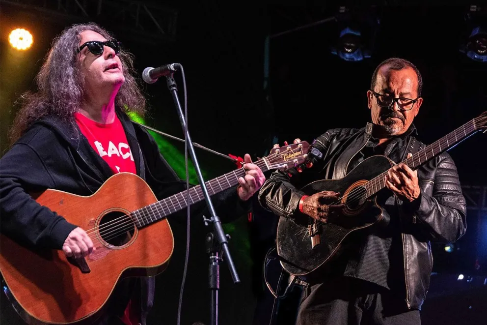 La propuesta de Orozco-Barrientos reúne la tradición cuyana, la poesía y la canción latinoamericana en un espectáculo de gran calidad artística. Foto: Gentileza.