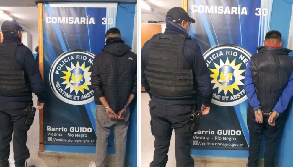 Tras verse acorralados, los tres hombres abandonaron el botín e intentaron correr, pero terminaron reducidos y las motos ya regresaron con sus dueños. Fotos: Gentileza. 