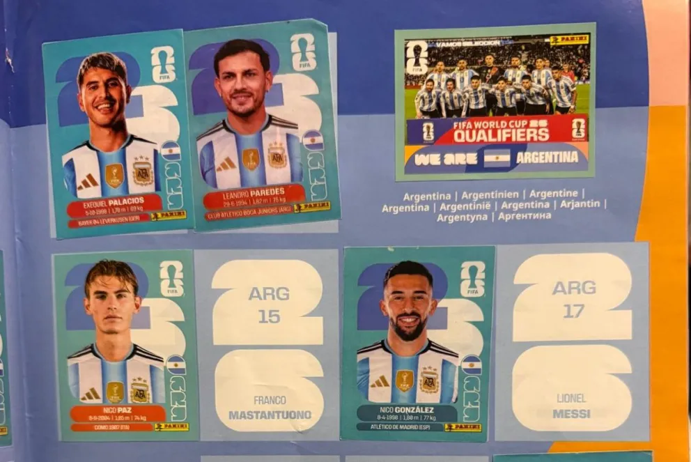 Gran oportunidad para poder completar el álbum Panini con las figuritas del Mundial de Canadá, México y Estados Unidos 2026. 