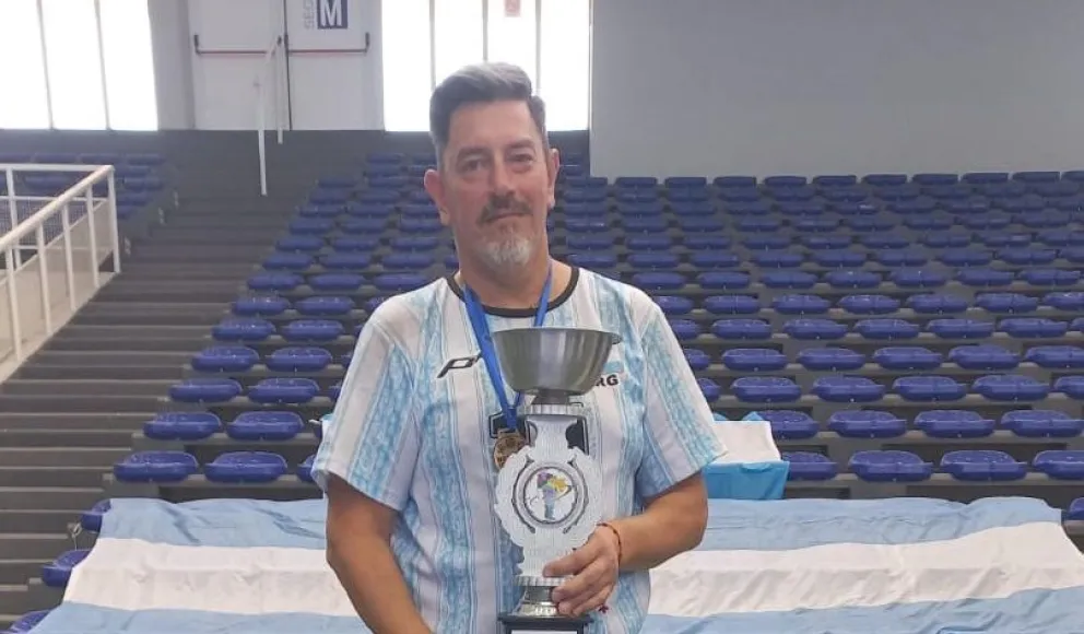 El "Guri" Duarte, y un sueño cumplido con la selección. Foto gentileza. 