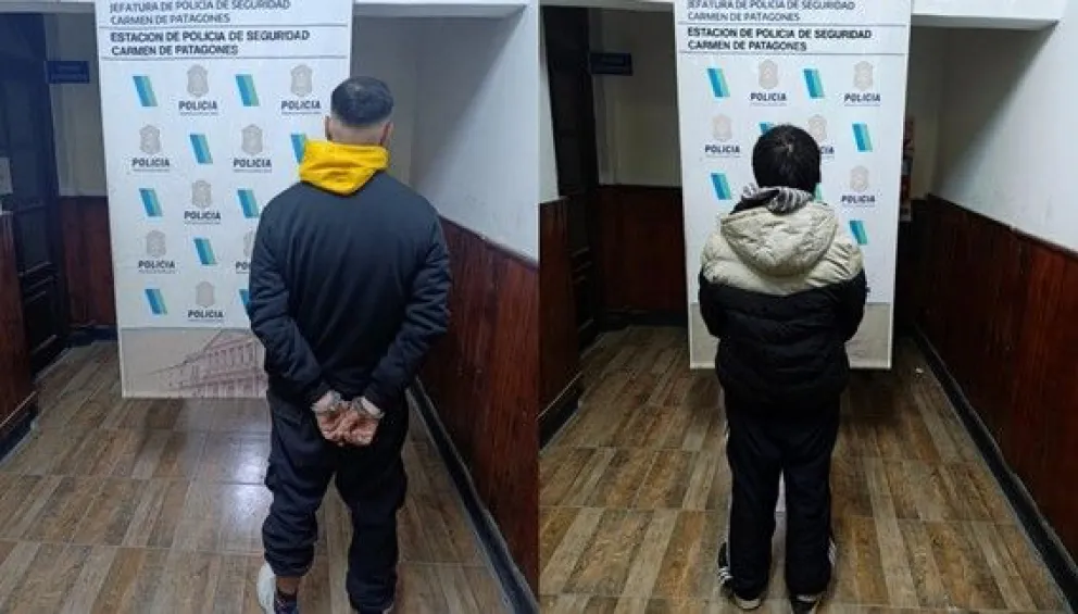 Los jóvenes fueron puestos a disposición de la Justicia según informaron de Policía Comunal - foto gentileza.