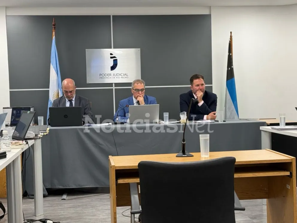 Los jueces penales, Guillermo Bustamante, Marcelo Álvarez e Ignacio Gandolfi. Foto: NoticiasNet