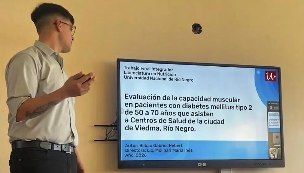 Herbert Bilbao propone un abordaje conjunto entre la kinesiología y la nutrición para generar hábitos preventivos y mejorar la calidad de vida en pacientes crónicos. Foto: Gentileza.