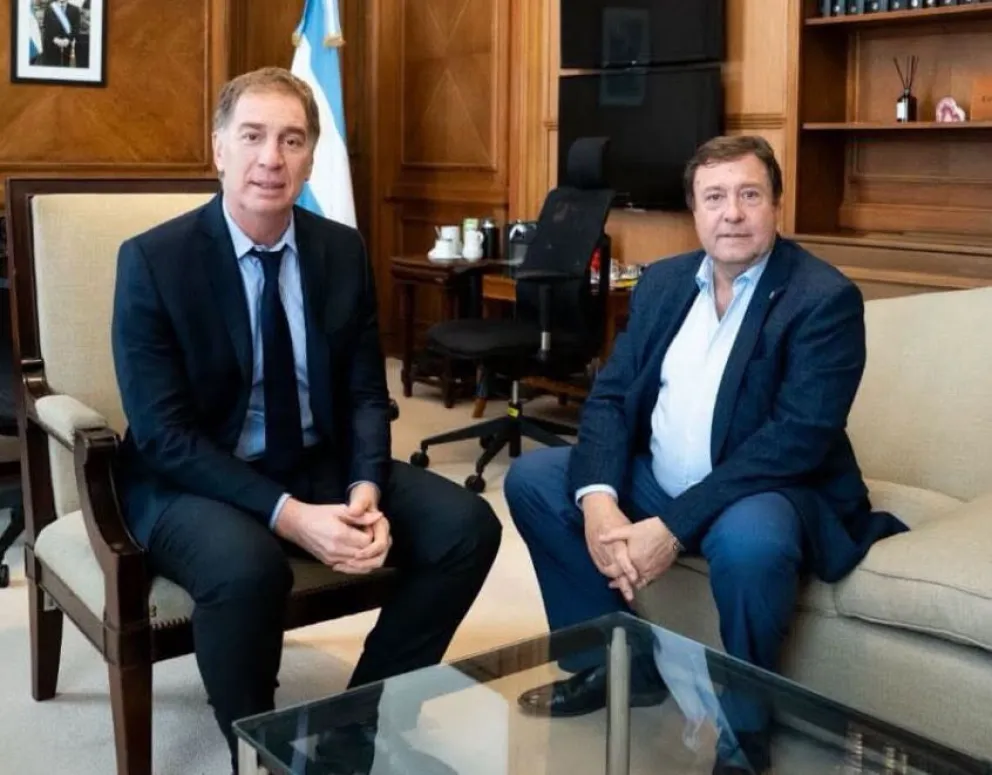 Imagen del último encuentro entre ambos. Foto NoticiasNet (archivo).