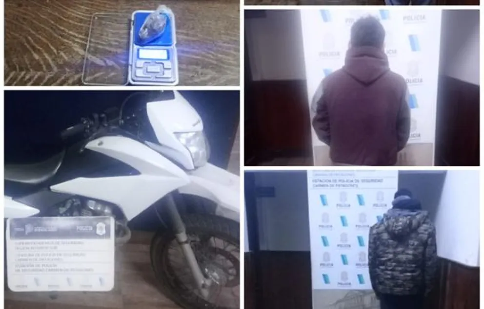 Los detenidos fueron trasladados a la unidad policial - foto gentileza.