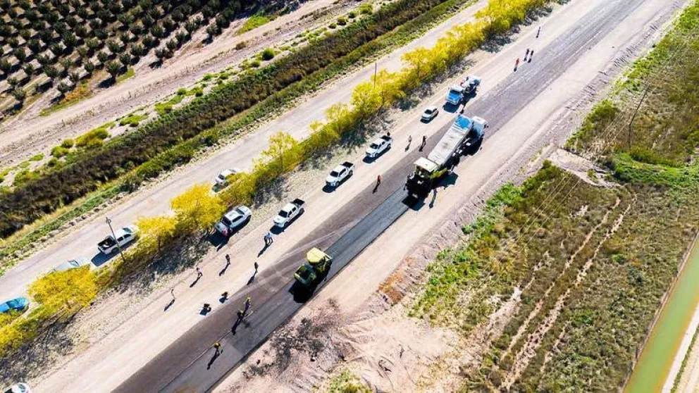 La Provincia avanza hacia una de las obras más históricas de la región. Crédito: Gobierno de Río Negro. 