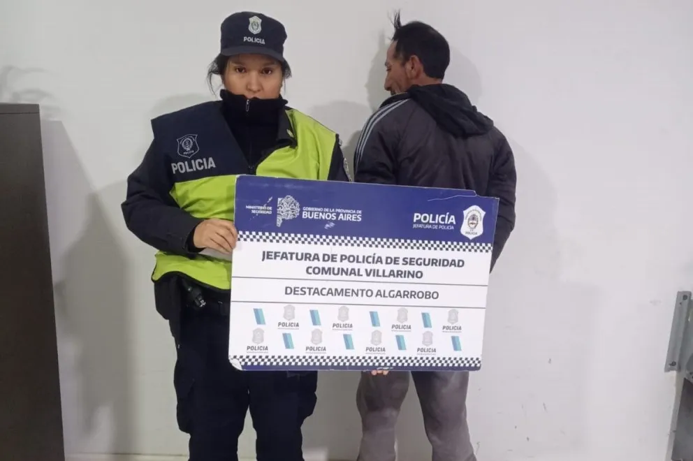 El individuo estaba armado y al verse descubierto amenazó a la dueña de la vivienda. Foto gentileza. 