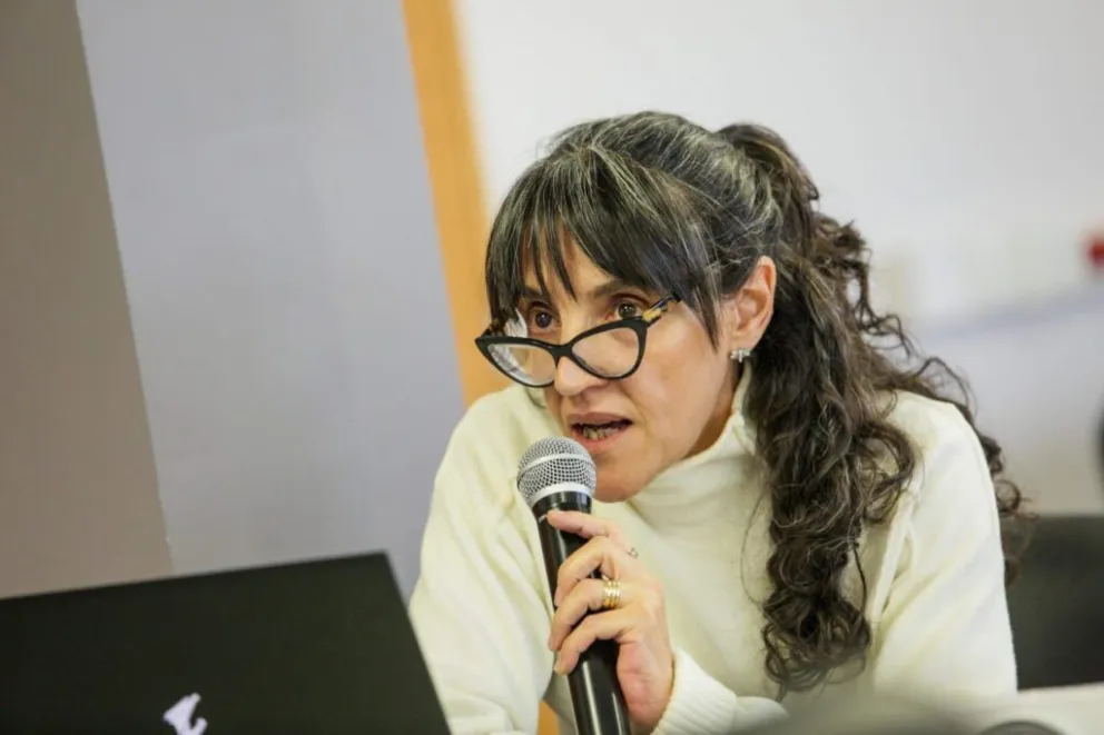 La presidenta interina del Consejo Provincial de Niñas, Niños y Adolescentes de Río Negro, Maricel Cévoli. Foto: gentileza 