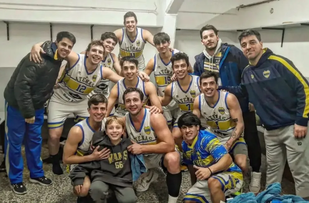 Atenas, firme fuera de casa es finalista del Apertura. Foto: Prensa Atenas.
