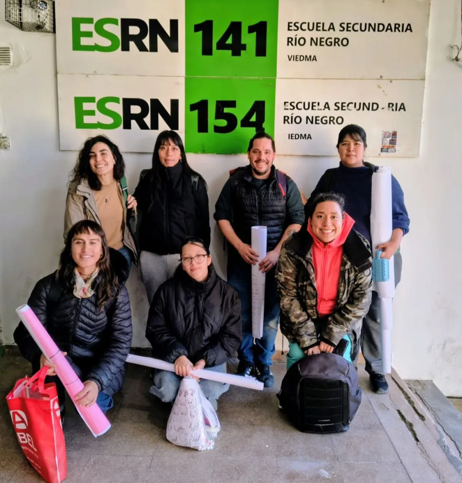 La ESI en la agenda de los integrantes del proyecto de extensión universitario. Foto gentileza.