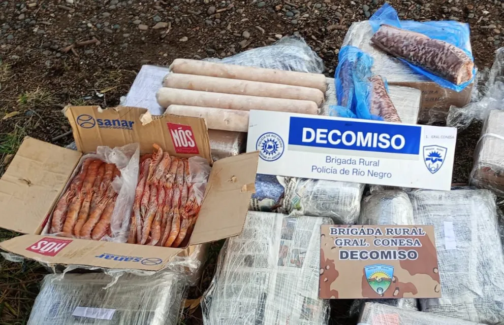 Intervino la Brigada Rural de General Conesa, perteneciente a la Policía de Río Negro.