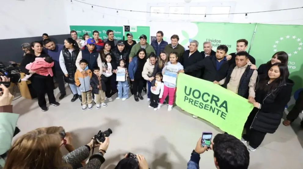 El plan contempla modelos habitacionales universales y sustentables que buscan marcar un antes y un después en la planificación urbana local. Foto: Gobierno de Río Negro.