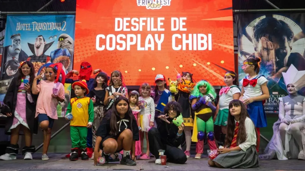 Una cantante de renombre digital, actores de doblaje, torneos donde se define quién es el mejor de la región y un despliegue visual único con el concurso de cosplay. Foto: Gobierno de Río Negro.