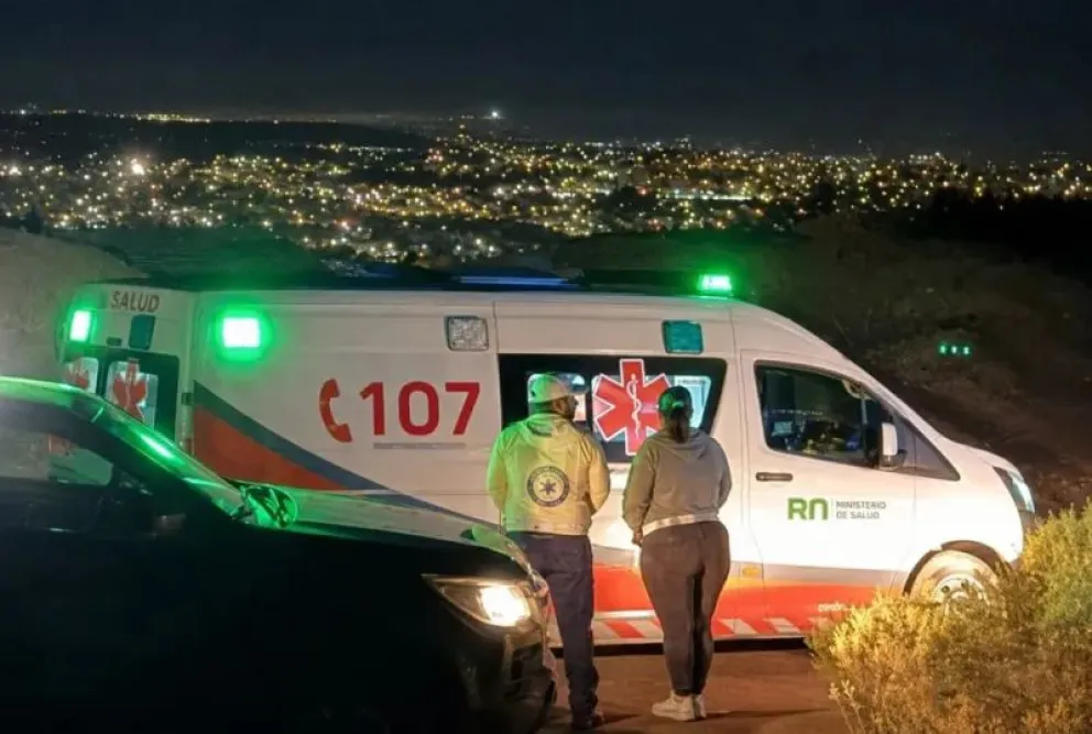 Una de las personas heridas presentaba trauma grave en el cuero cabelludo, otra quemaduras en ojos y pelo. Foto gentileza: Am Cumbre