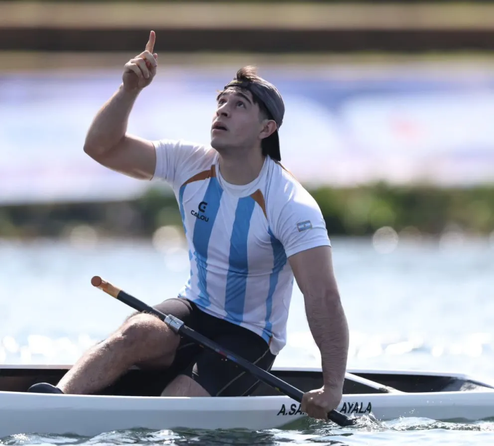 El palista ya está de regreso en su hogar. 