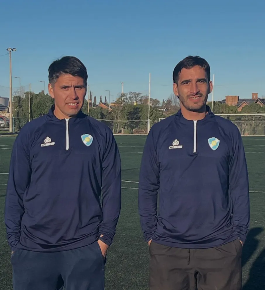 Ivan Luquet y Gastón García, la dupla técnica de Sol. Foto: Prensa SDM.