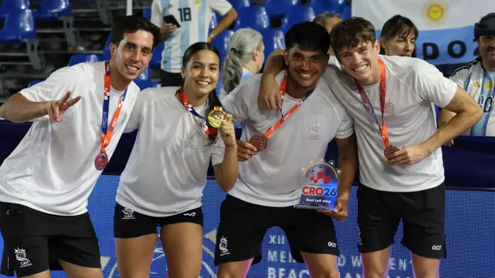 La futura instalación deportiva generó grandes expectativas entre los atletas. Fotos: Gobierno de Río Negro. 
