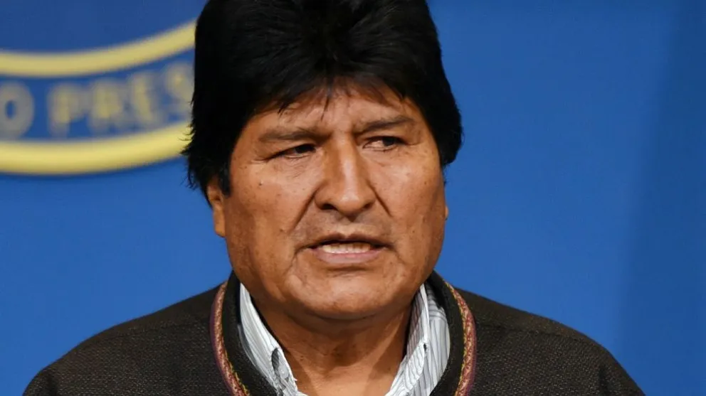 El expresidente de Bolivia, Evo Morales. 
