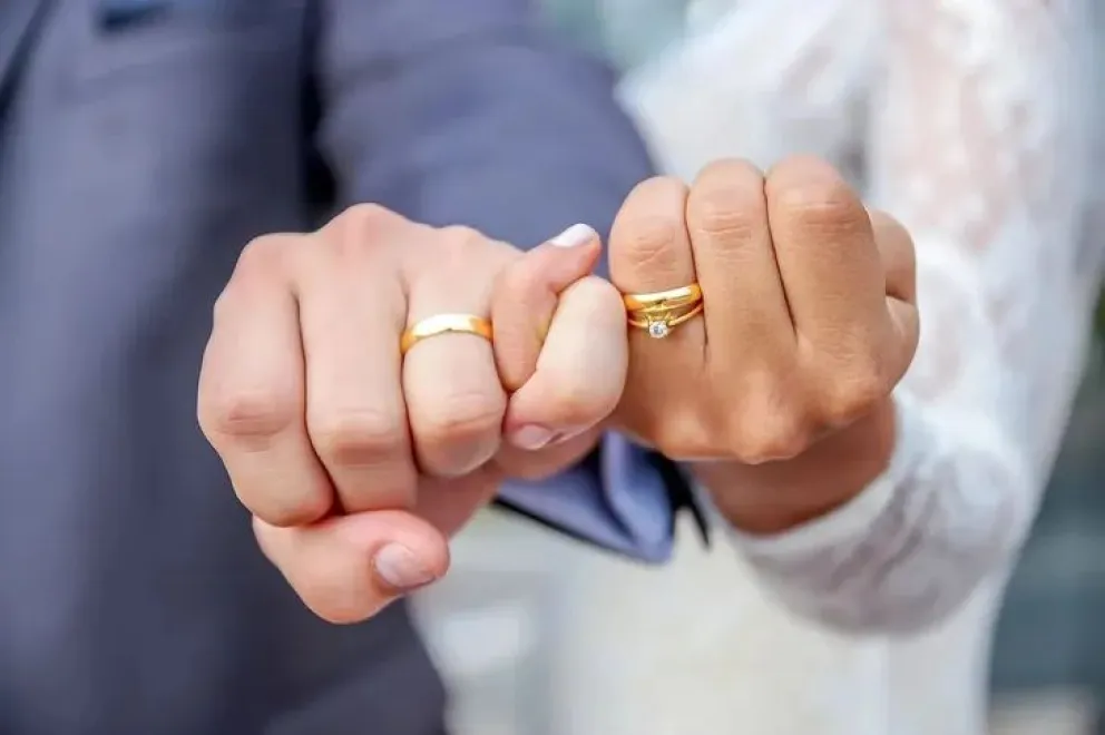 En Río Negro se celebraron 1.078 matrimonios en los primeros 6 meses de este 2026. Foto ilustrativa.
