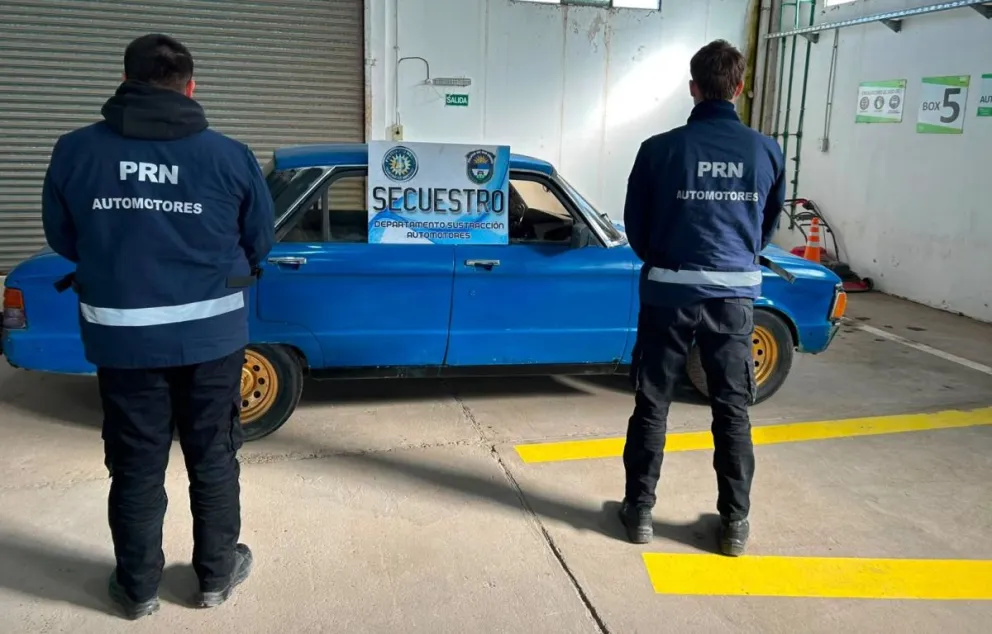 La intervención de la Justicia permitió el secuestro inmediato del rodado y la apertura de una investigación por presunto delito contra la fe pública. Foto: Gentileza.