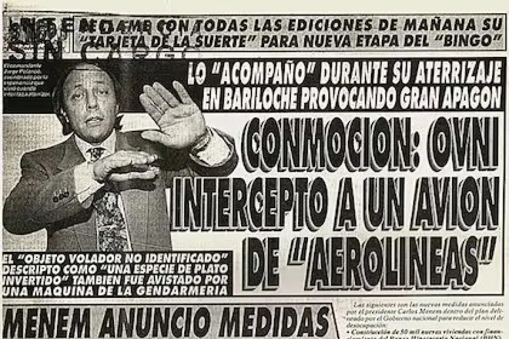 El caso Polanco, una de las historias de Ovnis más famosas del país ocurrió en Bariloche.
