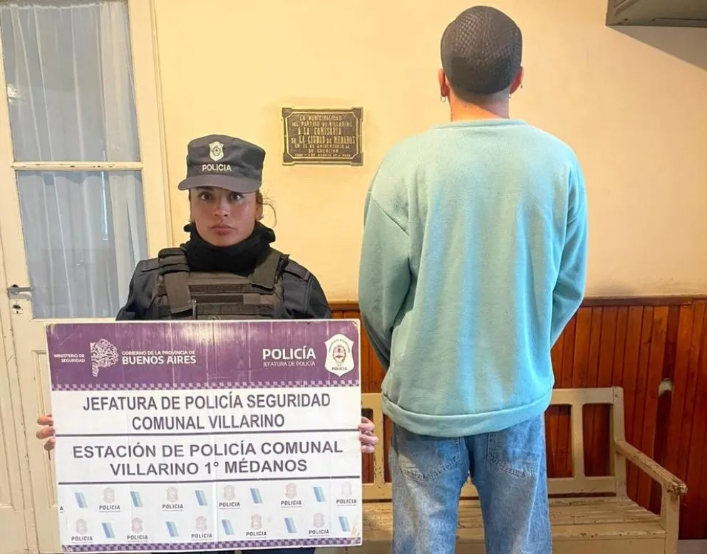 Un joven de 18 años presente en el domicilio allanado fue quien quedó formalmente imputado -foto gentileza.