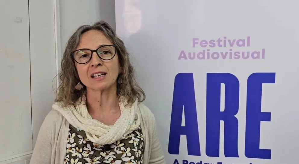 Mariana Scale, coordinadora del programa A Rodar Escuelas, que impulsa a la producción audiosivual a los chicos y chicas de distintos establecimientos de Río Negro. Fotos gentileza. 