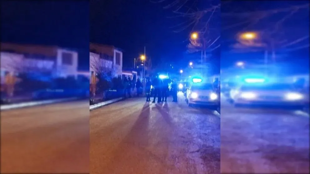 En el barrio hubo un importante despliegue policial. Foto: gentileza.