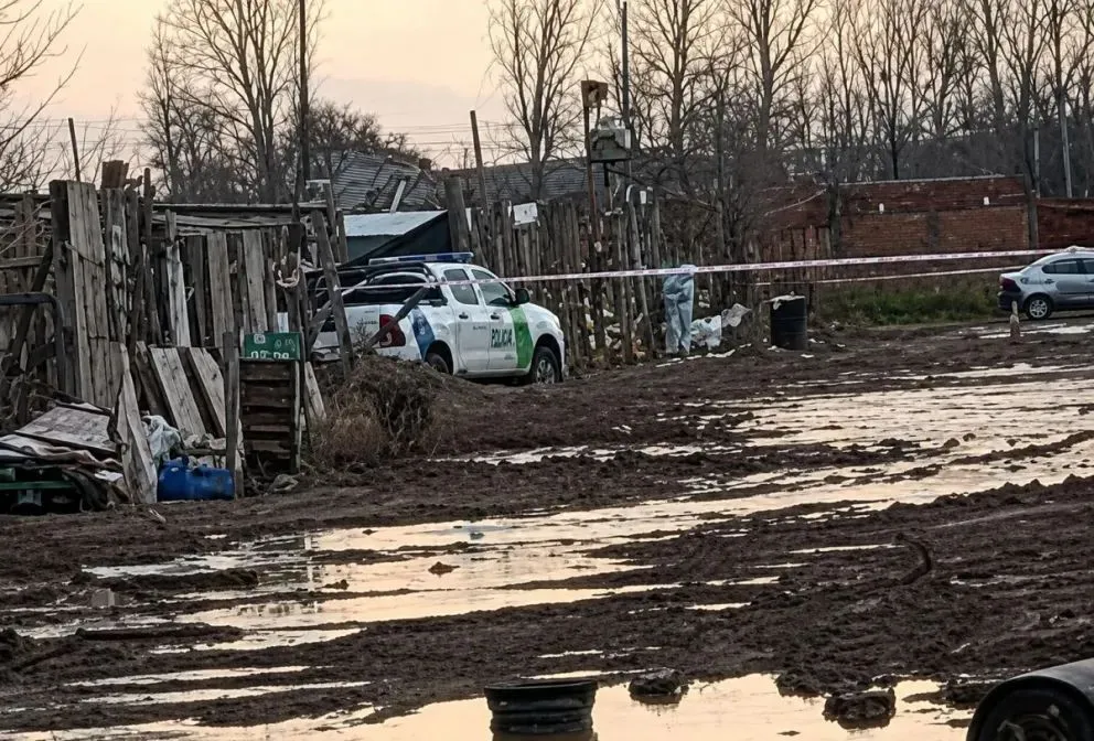 El posible homicidio ocurrió esta madrugada. Foto gentileza
