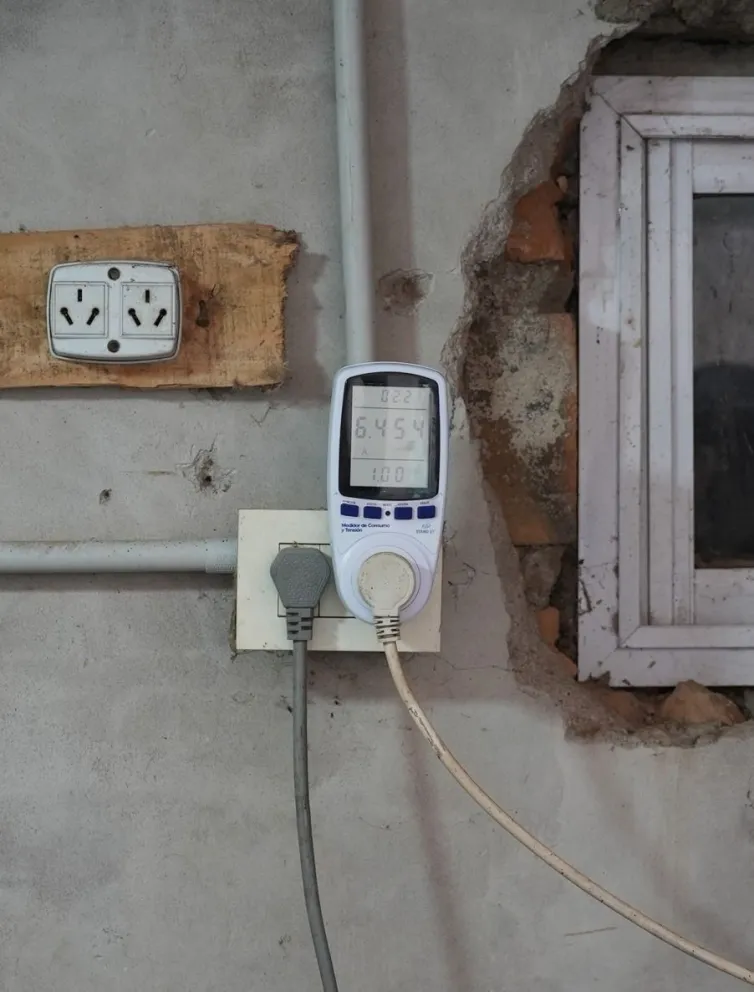El relevamiento dio a conocer que en muchas viviendas se usan mal los artefactos eléctricos. Foto: gentileza 