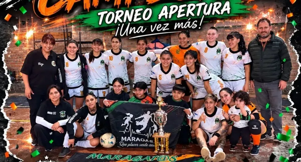 Nuevo festejo para el elenco maragato. 