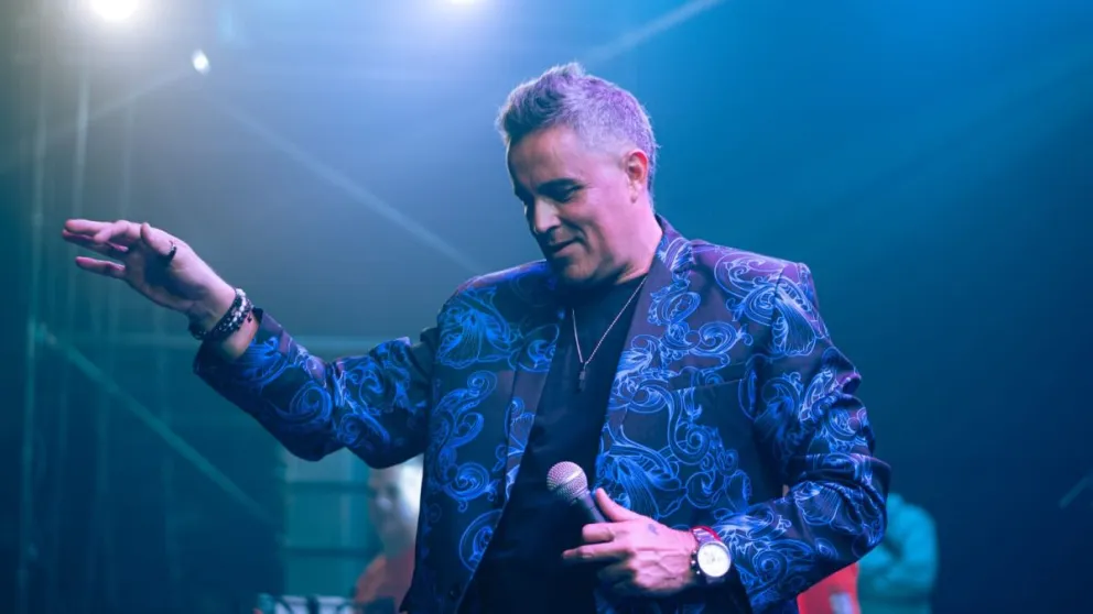 "El Príncipe" Germain se presentará en la Sala del Libertador interpretando los grandes éxitos de su padre, el "Monstruo" Sebastián.  Foto: Gentileza.