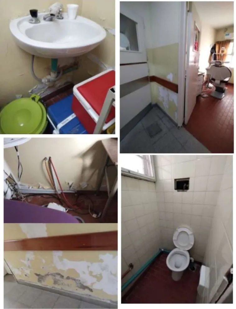 Cuestionaron el cambio en el proyecto de reconstrucción y advirtieron sobre la posible distribución del equipo en otros centros de salud de Viedma. Foto: Centro de Salud del barrio Guido de Viedma. 