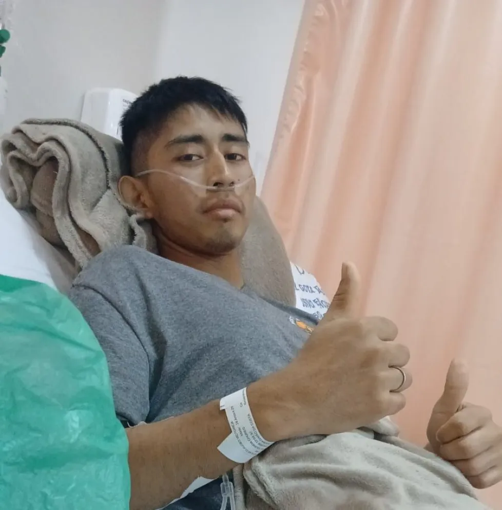 La colecta iniciada para ayudar a Nicolás Victorica, el joven de Viedma que falleció en Brasil, permitió cubrir el sepelio y los gastos médicos que habían quedado pendientes. Foto: Gentileza. 
