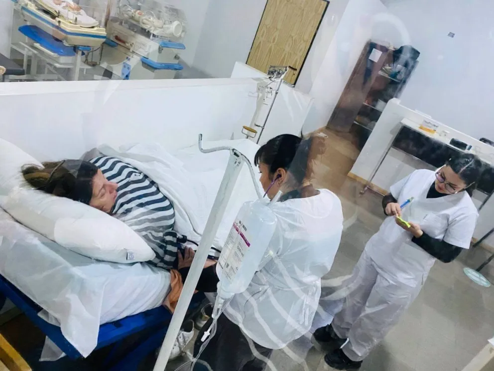 Estudiantes de 1er año de Enfermería realizaron su primera práctica de simulación en el CESIS. Foto: Gentileza UNCo