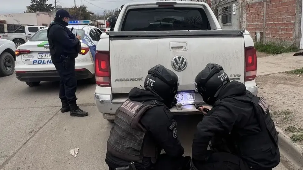 La tecnología aplicada en seguridad sigue permitiendo operativos exitosos. Crédito: Gobierno de Río Negro