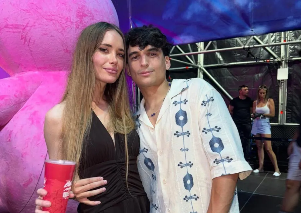 Goncho Banzas y Flor Vichich están juntos desde hace poco más de 4 años. Foto: Instagram