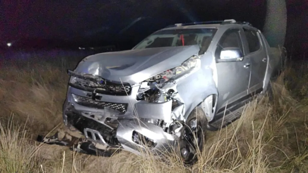 La Policía debió secuestrar los vehículos involucrados en el siniestro vial -foto gentileza.