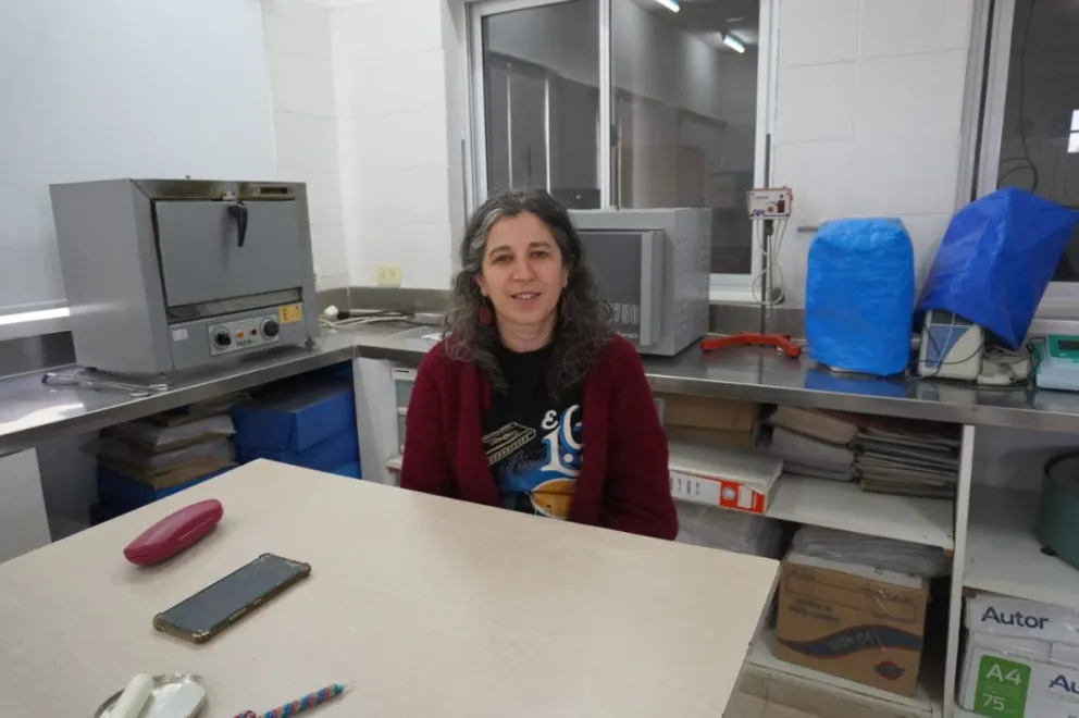 Mercedes Mora, supervisora en la Unidad Regional de Epidemiología y Salud Ambiental (Uresa)  - foto Vanesa Schwemmler para NoticiasNet.
