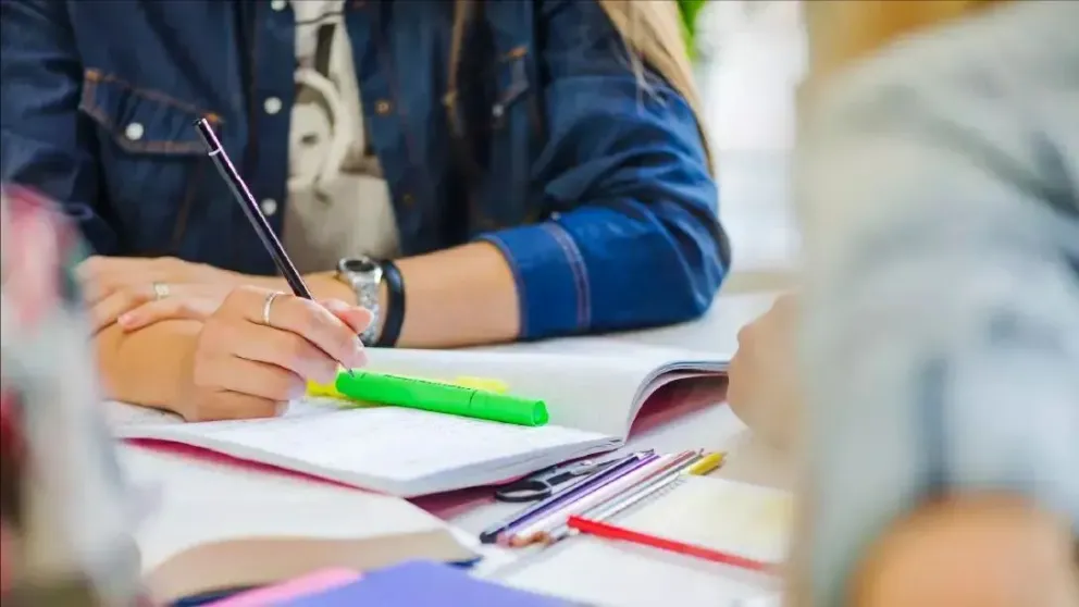 Un total de 485 alumnos de nivel superior recibieron el primer desembolso de las becas - foto gentileza. 