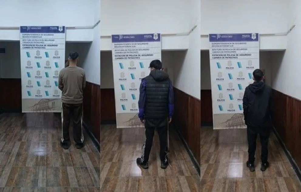 Atraparon a menores in fraganti y secuestran rodado con documentación falsa -foto gentileza.