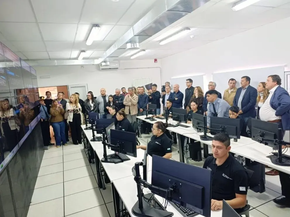 El sistema inaugurado permite modernizar y agilizar la labor diaria de las fuerzas de seguridad (Foto: Tania Domenicucci - ANR).