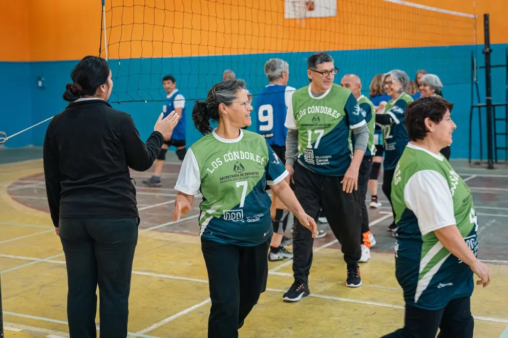 Etapa decisiva para los Juegos de Adultos Mayores. Foto: gobierno de Río Negro.