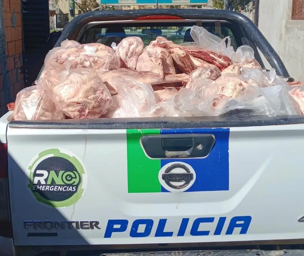 Parte del cargamento que fue incautado durante los procedimientos. Foto gentileza.