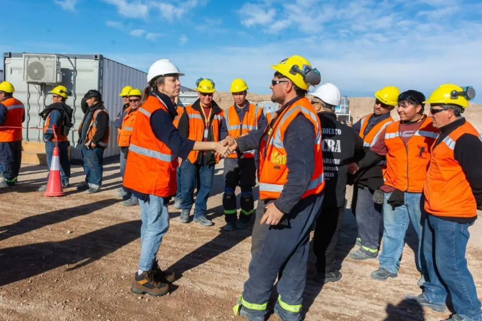 La funcionaria repasó los 16 puntos acordados para destrabar el proyecto Calcatreu y confirmó que expondrá las políticas de formación rionegrinas en la cumbre internacional de la OIT en Mendoza. Foto: Gentileza. 
